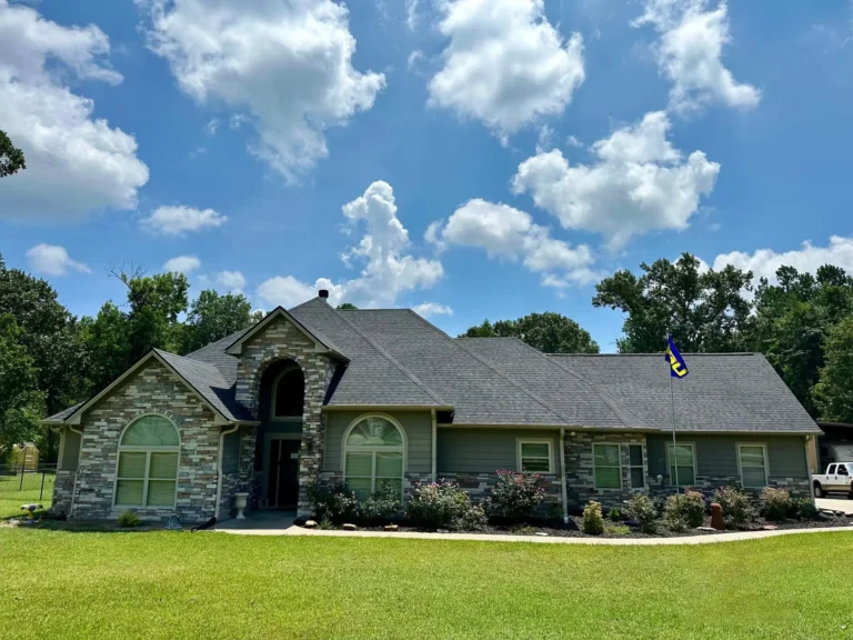 Completed M and M Roofing residential roofing project